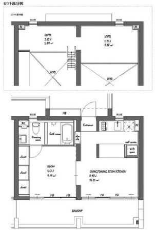 BPRレジデンス祐天寺の物件間取画像